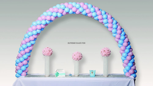 Table balloon arch - arch, column