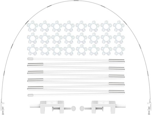 Langxun 12ft white table - white,
