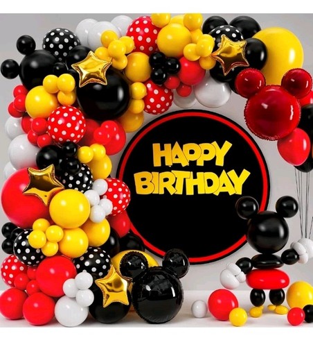 All mickey balloon arch - all-in-1,
