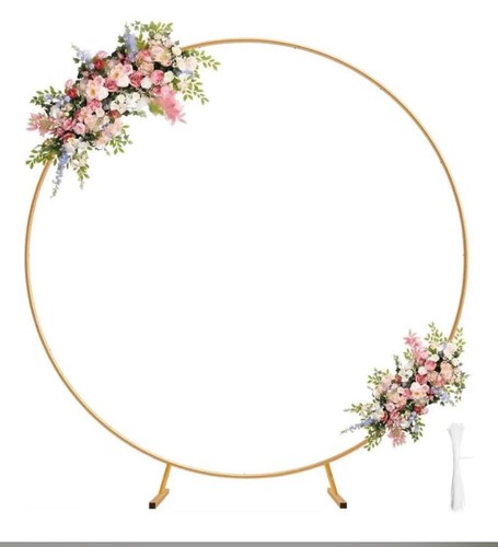 Metal round balloon arch - , kit