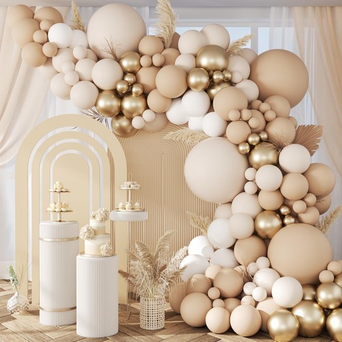 Neutral balloon arch - neutral, kit