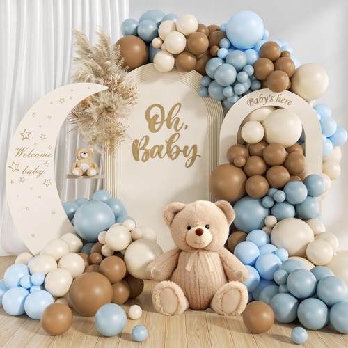 146pcs dusty blue and - 146pcs,