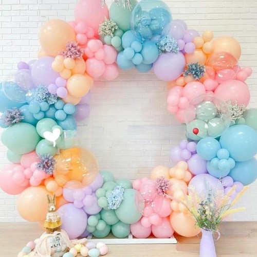 146pcs pastel balloon garland - 146pcs,