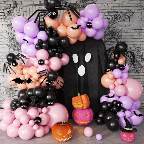 Halloween balloon arch - kit, for
