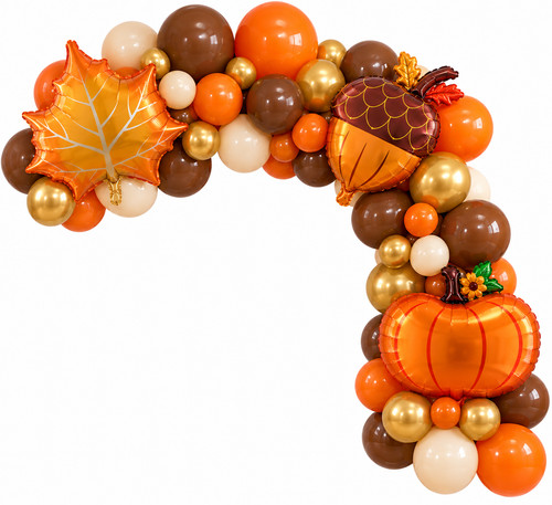 Thanksgiving balloon arch - thanksgiving,
