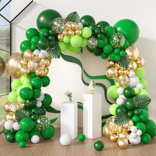 140pcs jungle party balloons - party,