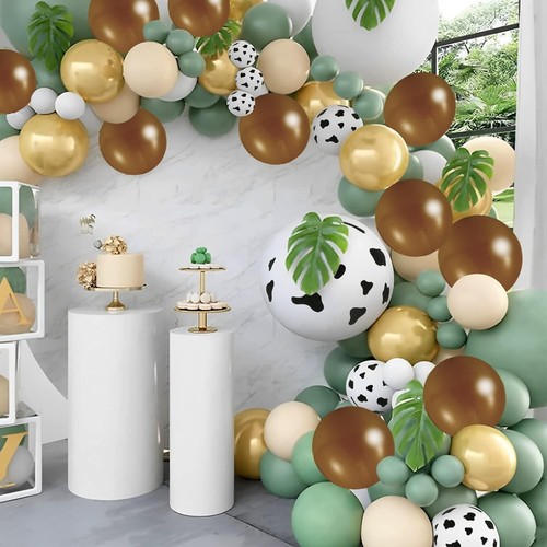 136pcs green balloon garland - 136pcs,