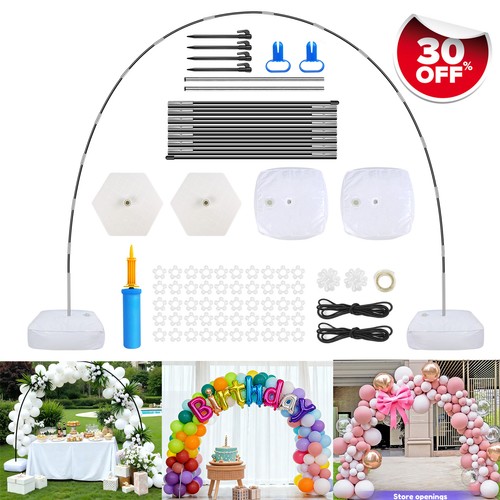 10ft balloon arch - 10ft, kit