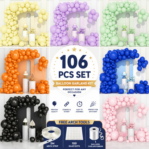 106 pcs balloon - balloon, garland