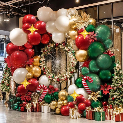113pcs christmas balloon arch - 113pcs,