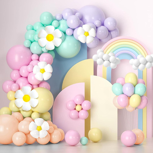 Funte pastel balloon - arch, kit