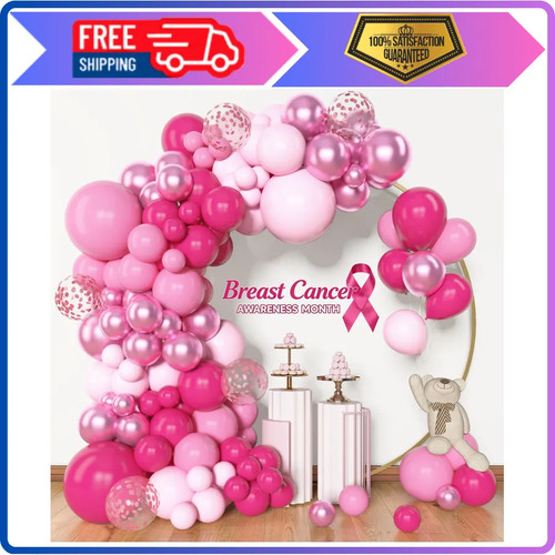 Amandir 153pcs pink - 153pcs, balloon
