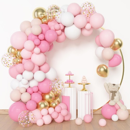 Amandir 144pcs pink balloons - amandir,