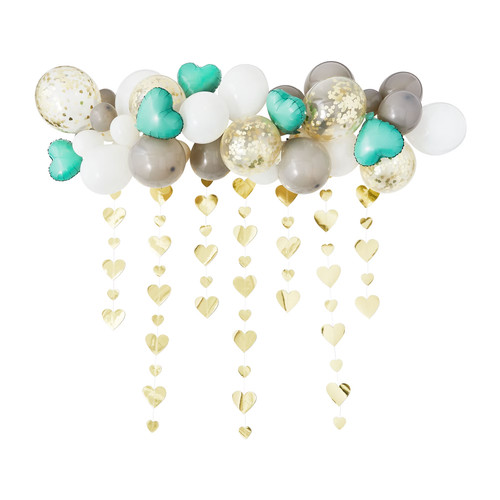 Dreamy modern wedding - modern, balloon