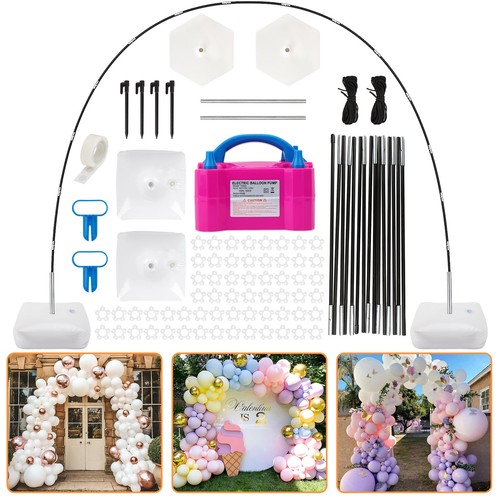 Balloon arch kit with - arch,