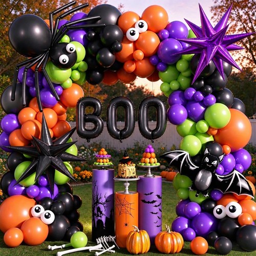 147pcs halloween balloon - halloween,