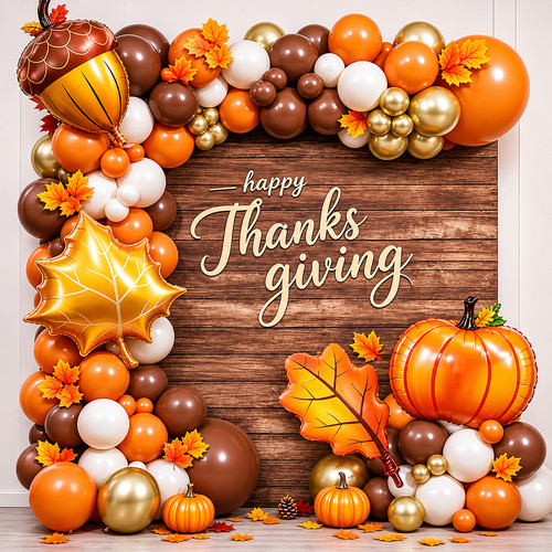 197pc fall balloon garland - fall,
