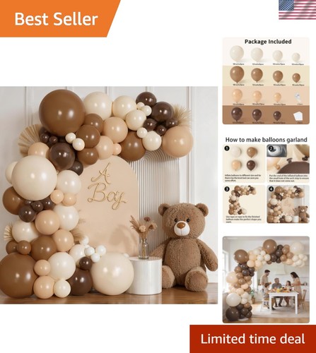 Brown beige nude balloons - brown,