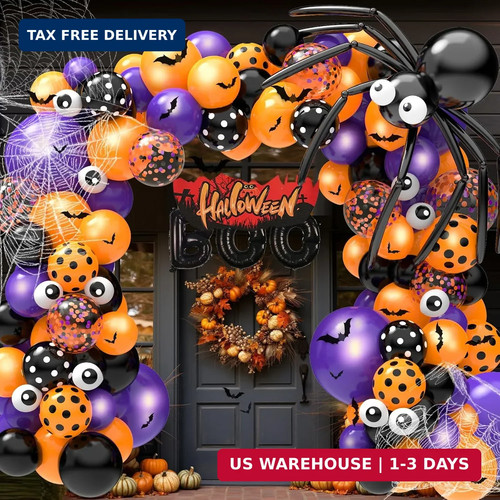 126 pcs halloween balloon - 126,