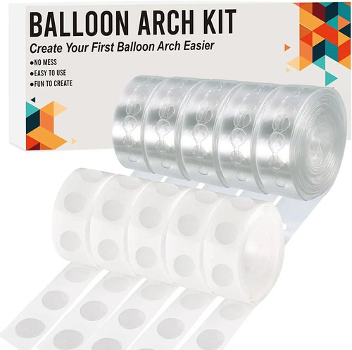 15m diy balloon arch garland - diy,