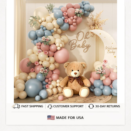 Gender reveal balloon - gender, arch