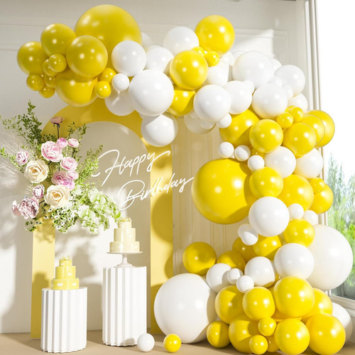 110pcs yellow and white - yellow,