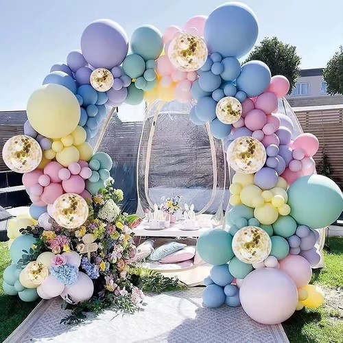 Macaron pastel balloon - macaron, arch
