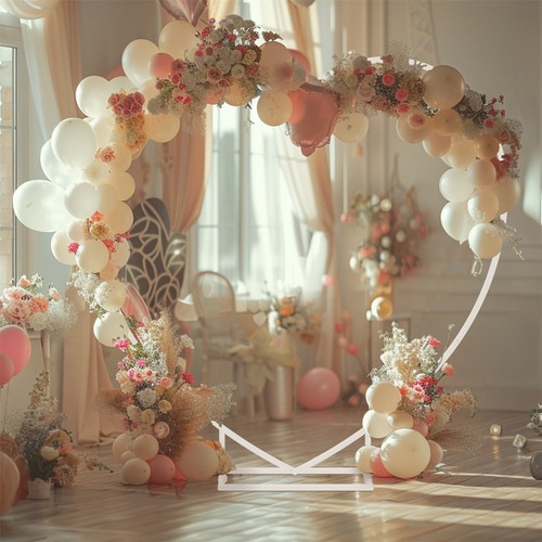 2ft heart shaped wedding - 7.2ft,