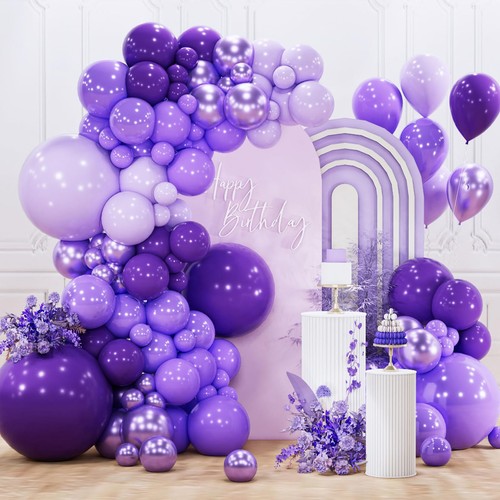 Partywoo purple balloon - partywoo, arch