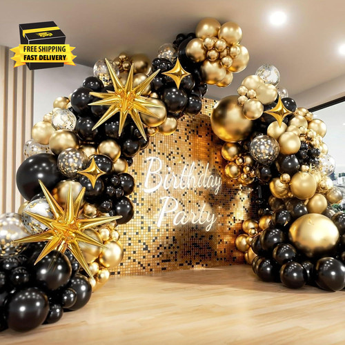 Black and gold - black, arch