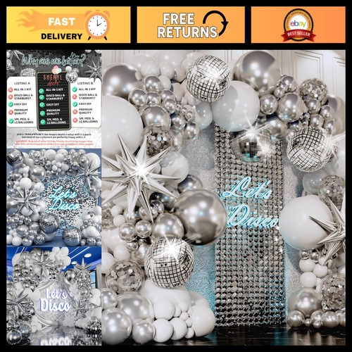 Disco balloon arch kit - arch,