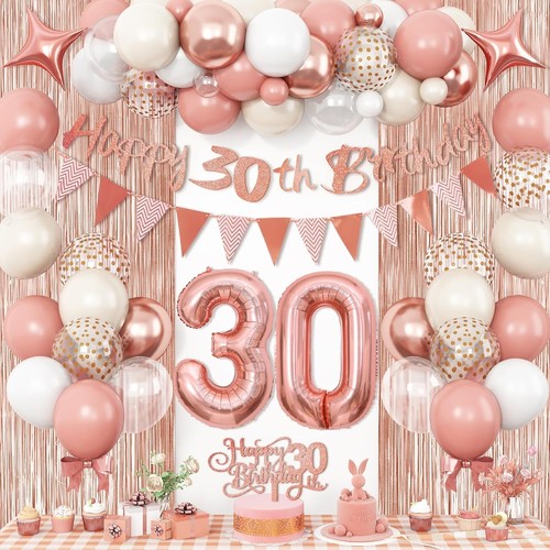 30th birthday balloon arch kit - balloon,