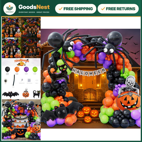 173pcs halloween balloon - 173pcs,