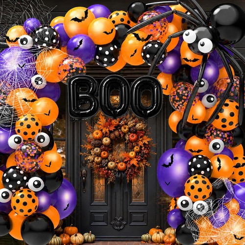 126 pcs halloween balloon - 126,