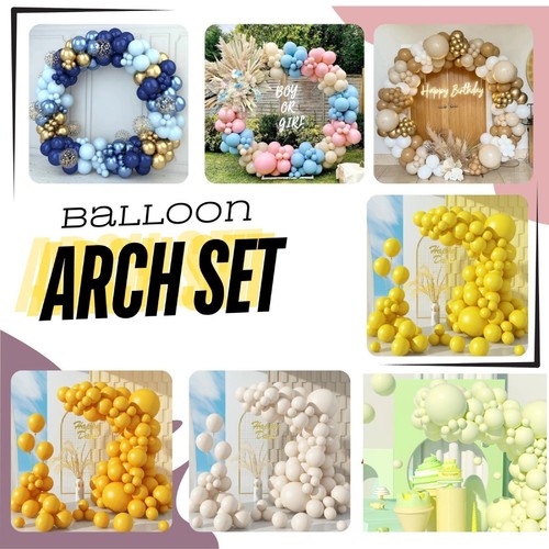 100 balloon arch - balloon,