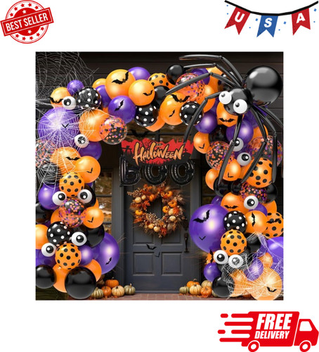126 pcs halloween balloon - pcs,