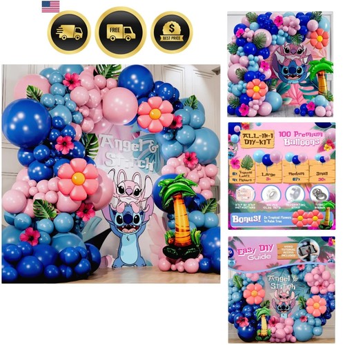 All blue alien balloon - alien,